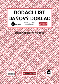 Dodací list - daňový doklad A4 PT150